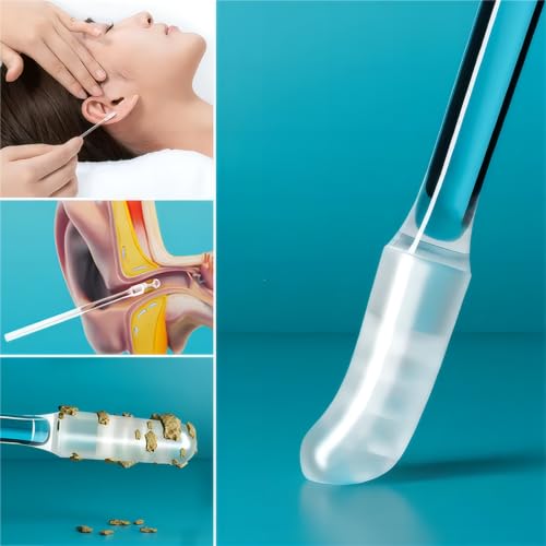 Sticky Ear Cleaning Stick, 2026 New Reusable Ear Wax Removal Tools with Dust Cover Packaging, Earwax Removal Adhesive Swabs for Kids and Adults (Large, 24PCS) - color: Large, size: 24PCS