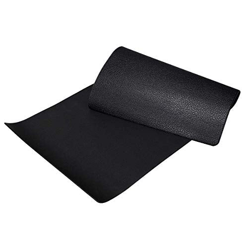 Goplus Thicken Treadmill Mat for Hardwood Floors High Density Waterproof PVC, Floor Protector Pad for Exercise Equipment for Home and Gym Use, Large Size - style: 4' x 2' x 0.3''