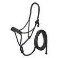 Tough 1 Muletape Halter with 10ft Lead Rope - color: Black