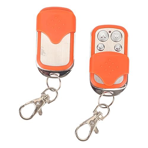 2pcs Automatic Door Remotes - Portable Chicken Coop & Warehouse Doors Remotes with Key Clip