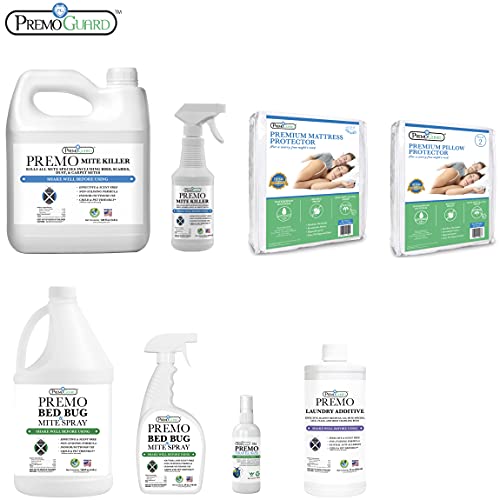 Premo Guard Bed Bug, Mite & Lice Natural Laundry Detergent Additive - size: 32 Fl Oz (Pack of 1)