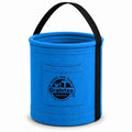 Graintex Canvas Utility Bucket 12"x15", Round Tool Bucket, Reinforced Base & Carry Handle, Ripstop Canvas, Multi-Purpose Bag for Jobsite, Home Use - Royal Blue - color: Royal Blue
