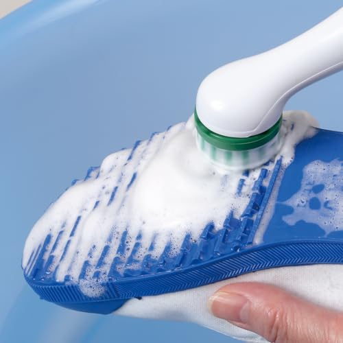 Sonic Scrubber – Shoe Cleaning Power Brush | Dual Heads for Inside & Out | Deep-Clean Tool for Sneakers, Boots & More | 2 Brush Heads Included