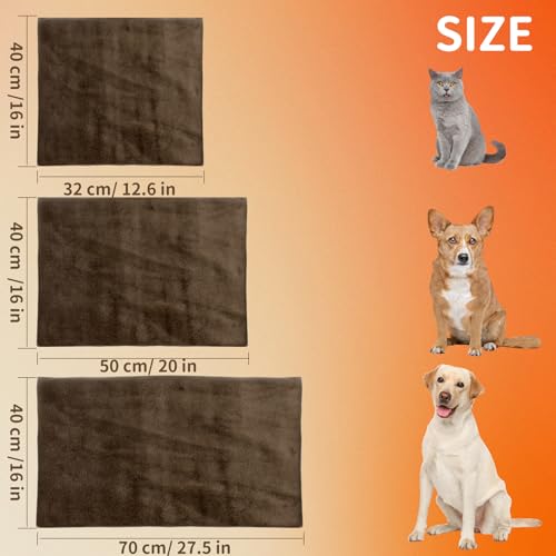 NAMOTEK Pet Heating Pad Adjustable Temperature with Timer, Waterproof Heated Mat with Chew Resistant Cord, Auto Power-Off Electric Indoor Pet Heat Pad for Dogs and Cats - size: 15"x13"