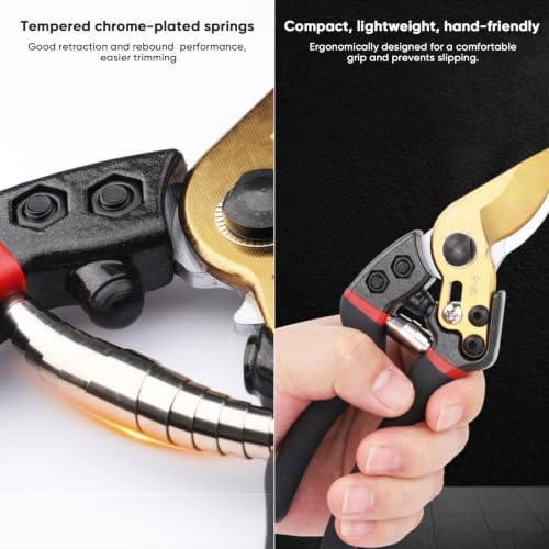 Professional Livestock Grooming Kit with Stainless Steel Shears | Complete Heavy Duty Animal Grooming Tools Set, Farm Animal Care Supplies for Horse Sheep Goat Cattle, Ranch Farm Use