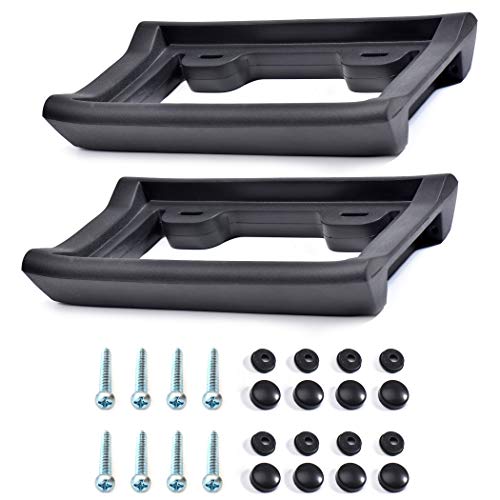 AR-PRO Car License Plate Bumper Guard, 2.3" Thick Universal Mount (2 Pack) | High-Density EVA Construction, Adjustable Mounting Tabs, Fits Standard US Plates, Includes Hardware Kit - size: 2 Pack - Standard (2.3" Thick)