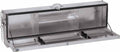 Weaver Livestock Galvanized Steel Hanging Show Box with Built-In Whip Holders, Chain and Hook, Grooming Storage for Cattle, Sheep, Swine, and Goat