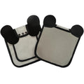 DOWN UNDER OUTDOORS 2 Small Insulated Bantam Chicken Saddles (Light Gray) | Adjustable Straps, Chicken Apron, Poultry Saver, Pet Supplies, Including Shoulder Cover, 14 oz Breathable Cotton Canvas - color: Insulated Light Grey