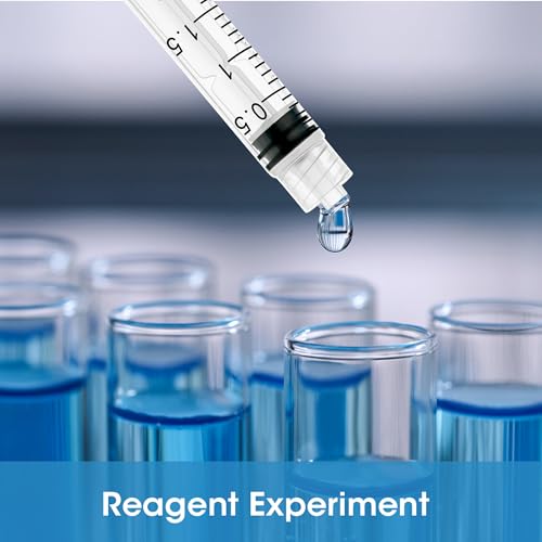 3ml Syringes with 23Ga 1Inch Disposable Luer Lock Lab Tools , 100Pack | Individually Sealed Packed - style: 3ml-23g25mm-100pcs