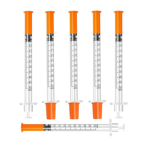 jeringas 0.5ml 31G 5/16", Individually Wrapped, Box of 100 - size: 0.5ml 31G 5/16 Inch