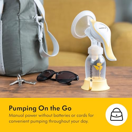 Medela Harmony Manual Breast Pump & Silicone Milk Collector Set, On-the-Go - style: Harmony Manual Pump + Breastmilk Collector