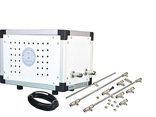 Patio Misting System - 250 PSI Misting Pump, Stainless Steel Tubing - for Residential, and Outdoor Restaurant Application (15 Nozzle System) - size: 15 Nozzle System