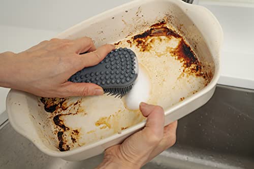 Cuisipro Silicone Cleaning Sponge with 2 Different Scrubber Styles