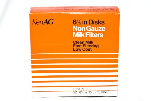 6-1/2" Milk Filter Disks Non-gauze 100pk, D110 (10)