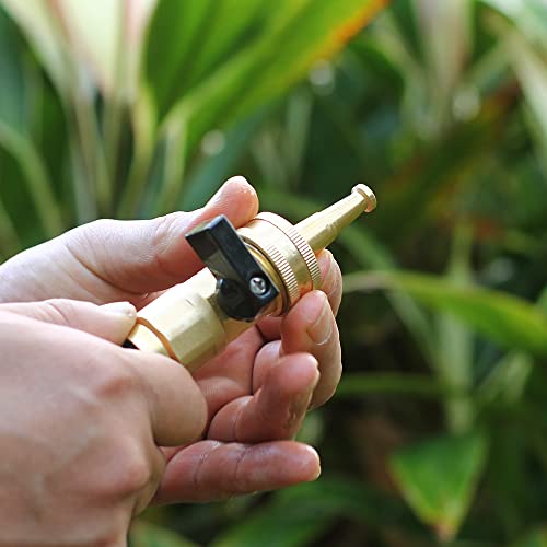 Brass Hose Nozzles,Heavy-Duty Brass Jet Sweeper Jet Nozzle, 2 Pack (Jet Sweeper BB) - color: Jet Sweeper BB