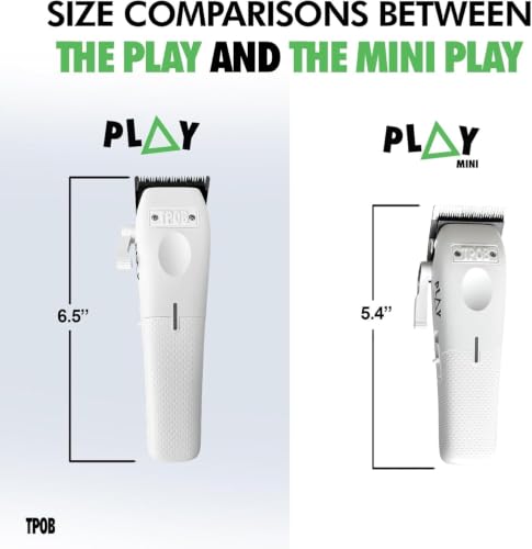 TPOB Mini Play Professional Hair Clippers (White) - color: White