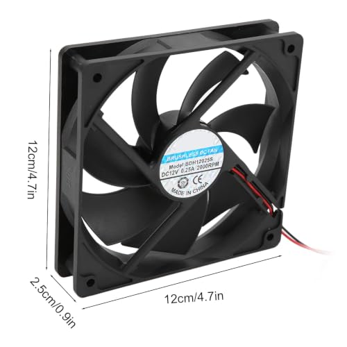 2Pcs Incubator Fan Incubator Exhaust Fan Low Noise High Power Motor | Incubator Uniform Temperature Fan for Poultry Farms Labs Lower Fan - style: Lower Fan*2pcs