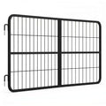 Horse Stall Gates 48"x24" Heavy Duty, 1" Steel Frame Two-Way Door Stall Guard, Rust-Resistant Coated, Anti-Corrosion Steel Gate for Horse Barns & Farms