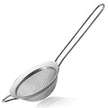 Anaeat Fine Mesh Strainers - Premium Stainless Steel Colander Sieve Sifters, with Durable Mesh and Sturdy Handle, Excellent for Sifting Dry ingredients, Flour, Pastas, Rice, Tea (3.15"） - color: 3.15" Diameter