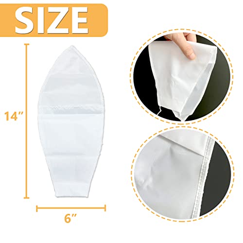 Open Toe Compression Sock Aid for Easy Slide - Slip Stocking Applicator to Help Assist Put On for Elderly, Disabled, Pregnant, 10 Pcs - size: 5 Pair (Pack of 5)