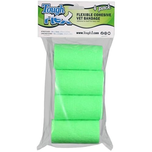 Tough Flex - 4 Pack - Neon Green