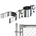 1-3/8" x 1-5/8" Chain Link Gate Latch Heavy Duty Stainless Steel Fence Gate Fork Latch Hardware with Padlock Hole 1pcs - color: 1-3/8"x1-5/8"