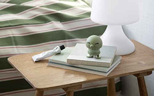 Hoptimist Soft Bimble, Home Decor Ornament - Danish Design, Plastic W/Metal Spring, Small- Creates Cheerful Movement- (Olive Matte)