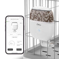 iPettie Smart WiFi Hanging Cage Feeder, Remote & Portion Control, 62oz | WiFi APP Control, Timed Feeding, Compatible with 5-30mm Dry Food, Ideal for Rabbits, Cats, Dogs, Hamsters, and Pet Stores