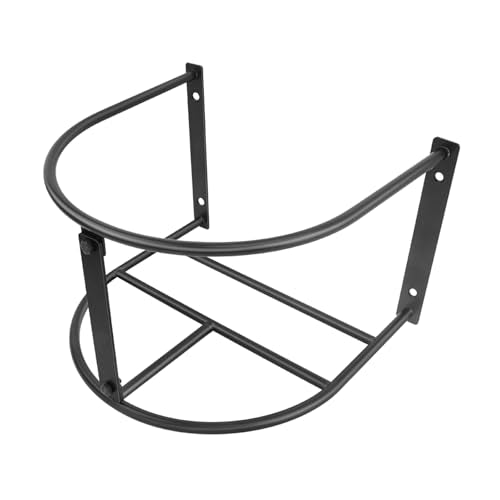 1Pcs Bucket Holder,Heavy Duty Wall Mounted Livestock Water Bucket Detachable Steel Bucket Hanger, Securely Hangs 5 Gallon Horse Water and Feed Buckets - style: Bucket Holder-1PCS
