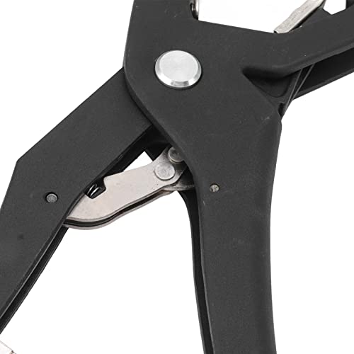 Livestock Tag Applicator, Alloy Steel, Automatic Rebound, Hydraulic Tag Tongs for Livestock, Cattle, Sheep, Pigs, Goats