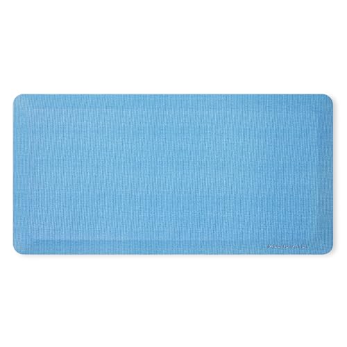 KitchenAid Gourmet Series Kitchen Comfort Gel Mat, Solid Basketweave, Blue Velvet, 20"x39" - color: Blue Velvet