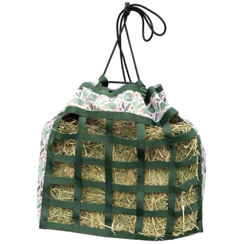 Professional's Choice Scratch Free Hay Bag | Slow Feed Horse Hay Holder - color: Armadillos
