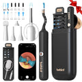Bebird Earsight Plus R37R Ear Wax Removal Tool Camera, FSA HSA Eligible Items, Smart Ear Cleaner with Painless Visual Tweezers, Flexible Ear Camera Otoscope, Home ENT Cleaning Kit for Family,Black - color: Black