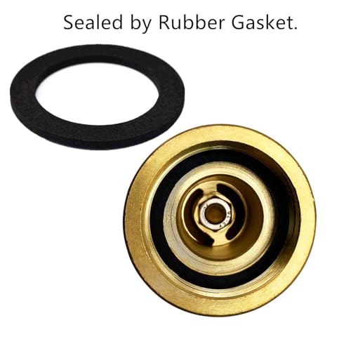 SAFBY Fire Hose Nozzle Brass Fire Equipment Spray Jet Fog (1.5" NPT/NPSH) - color: Yellow, size: 1.5 inch NPSH