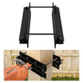 Muzata Reciprocating Saw Guide Attachment for Cutting 4x4 Wood Posts M038 | Suitable for 0-45 Degree Cuts, Adjustable for Different Cutting Heights, Essential Tools Included, Hassle-free Installation - size: 4×4"