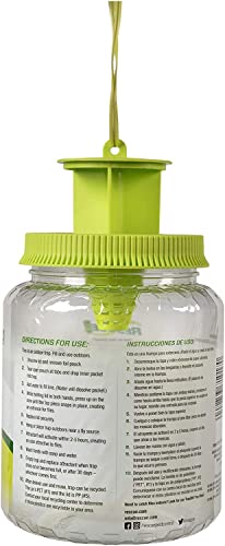 Rescue Outdoor Reusable Fly Trap Canister 4 Pack
