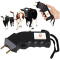 Cattle Prod Handheld - Electric Cattle Prod Livestock - Mini Hand Held Prodder for Sorting Cows Pigs, Goat, Sheep - 4000V Shock & Buzz
