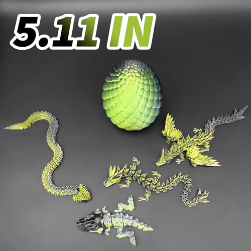 5 Pcs，12" 3D Printed Dragon Eggs,Dinosaur Egg,Crystal Dragon Toys,Snake Eggs, Animals,Fidget Toy,Desk Executive Toy，Easter Eggs Basket Stuffers,Toys for Boys Kids Teen 5-7 4-6 8-12 - color: Pp-07