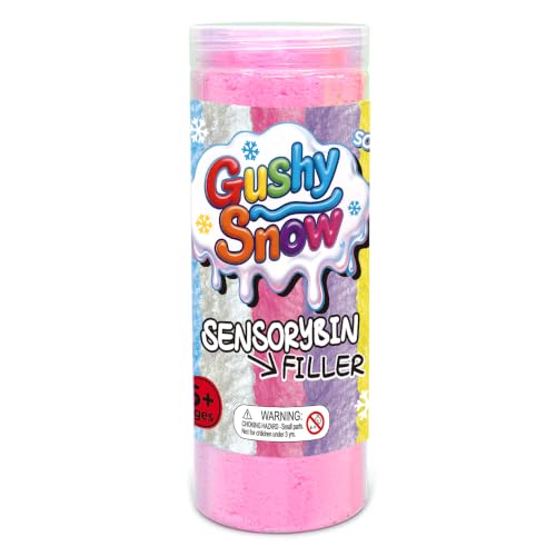 Pink Latex Valentine's Day ice Cream Theme Sensory Bin Filler | Sensory snow sand for Floral Spring Cotton Candy Soothing Pink Sensory Table for Toddlers & Young Children - color: pink