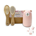 Baby Nail Clippers Set with Cute Case, Infant Fingernail and Toenail File Kit for Newborn Manicure and Pedicure, New Mom Grooming Gift - color: Pink