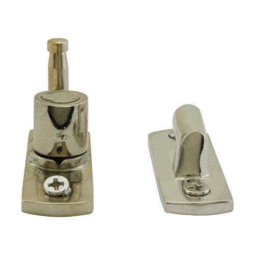 Cabinetry Cupboard Door Latch Catch Polished Nickel Renovator's Supply Manufacturing - color: Polished Nickel Finish