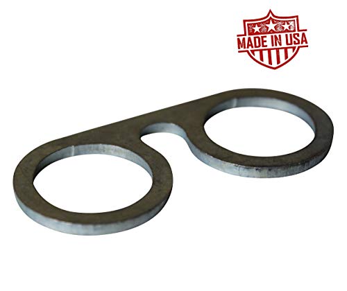 10pc T-Post Electric Fence Gate Hook Heavy Duty Eyelet Set