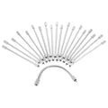 20 Packs Flexible Nozzle Extensions, 5.9-Inch Brass Mist Rod Nozzle Extensions, Bendable Copper Pole 10/24 UNC for Outdoor Misting Systems, Garden Cooling, Humidification, Dust Control, Landscaping
