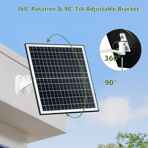 Zivif Solar Powered 2 Fan Kit for Chicken Coop, Greenhouse, Shed | 20W Solar Panel, Intake and Exhaust Ventilation, IP67 Waterproof, 360° Adjustable Mount, 8.8ft Cable