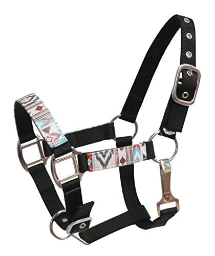 Pony Halter with Navajo Print Overlay