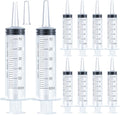 60ml Syringe for Liquid, Oral, Scientific Labs, Measurement, Dispensing, Catheter Tip with Cap- 10 Pack 60ml Syringes - style: 60 ml