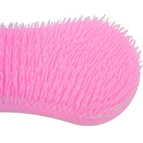 Intrepid International Magic Horse Brush, for Horse Grooming Kit w/Durable Plastic Bristles, Horse Brushes for Grooming, Light Pink