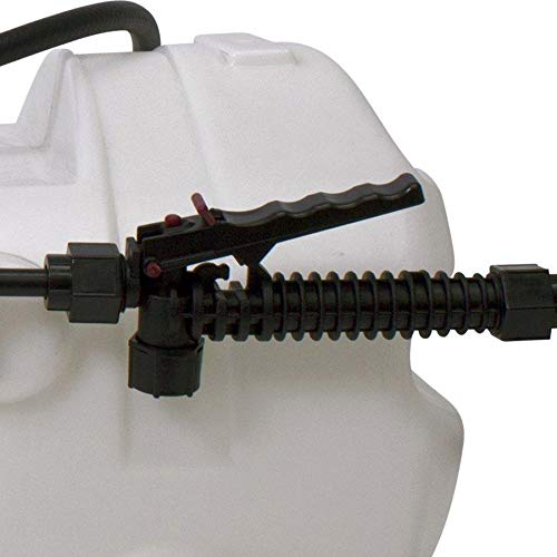 Chapin 97200E Made in the USA 15 Gallon ATV/UTV 12 Volt Mounted Spot Sprayer With 6 Inch Wide Mouth, High Performing 12 V Diaphragm Pump and Filtration System and 18 Inch Spray Wand, Translucent White - size: 15 Gallon