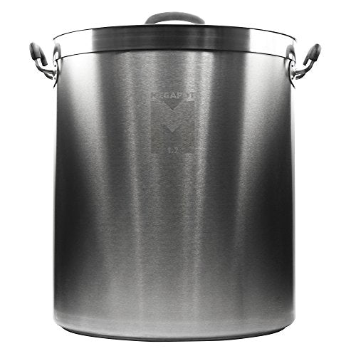 Northern Brewer Stainless Steel MegaPot Brew Kettle w/Valve, 15 Gal - size: 15 Gallon