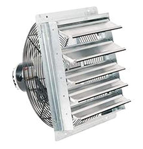Fantech 2SHE1221 Series 12" Shutter Mount Exhaust Fan - size: 12"